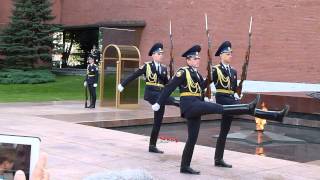 Changing of the guard at the Kremlin HD [upl. by Alcine]