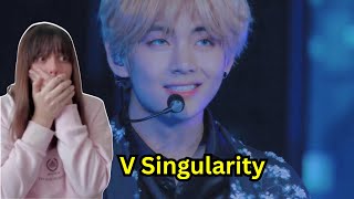 BTS  Singularity  Live Reaction [upl. by Jacquelynn960]