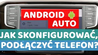 Android Auto Jak podłączyć telefon do samochodu [upl. by Wallas199]