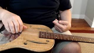 Very Beginner Lap Steel Guitar lesson [upl. by Lot]