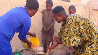 African Village Life With Two Wives [upl. by Aihsema903]