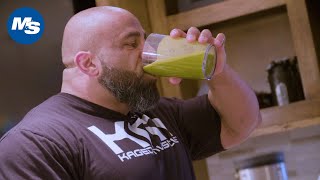 Juicing with Pro Bodybuilders  Fouad Abiads Morning Juice [upl. by Ika]