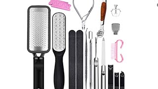 Professional PedicureManicure Tools Set [upl. by Neddra]