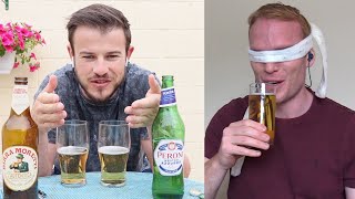 Best Italian Beer PERONI v BIRRA MORETTI  Blind Taste Test [upl. by Reyam]