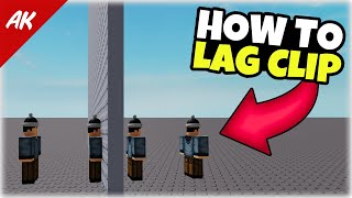 How to Lag Clip on PC  AKA Noclip glitch [upl. by Milo]