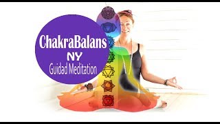 Balansera chakran NY guidad meditation Chakrabalans [upl. by Knute]