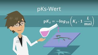 Der pKs Wert  Säurestärke Berechnung Herleitung [upl. by Leksehc]