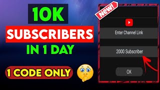 how to get free subscribers on youtube  free Subscribers website 2021  subscriber kaise badhaye [upl. by Gena]