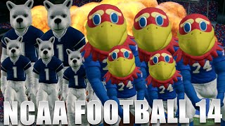 Thursday Throwback NCAA Football 14 Mascot Game [upl. by Viradis869]