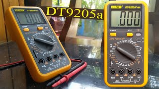 DT9205a Digital Multimeter Functions and testing [upl. by Archle]