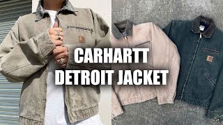 Carhartt Detroit Jacket Review How To Style amp Sizing [upl. by Cynth689]