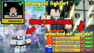 I beat Hardcore Mode in Anime Fighters [upl. by Dloreg]