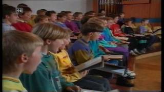 Windsbacher Knabenchor 1992 Dokumentation Part I [upl. by Anuahsar358]