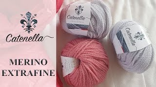 Обзор пряжи Catenella Merino Extrafine [upl. by Siseneg]