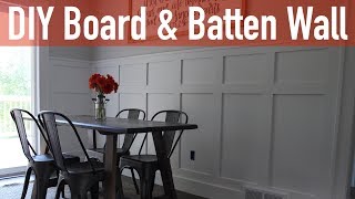 How to Install a Board and Batten Wall [upl. by Azeret]