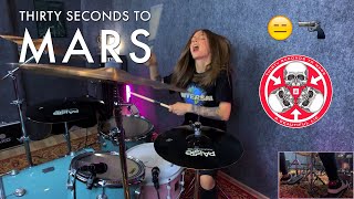 Thirty Seconds To Mars  The Kill Drum Cover [upl. by Htiaf775]