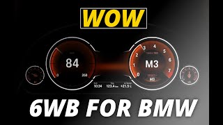 BMW 6WB Digital Instrument Cluster  Everything You Need To Know About BMWs Digital Speedometer [upl. by Ayokahs]