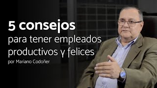 Estratek  5 consejos para tener empleados felices y productivos [upl. by Harli]