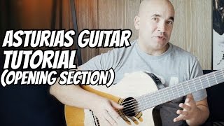 Asturias Leyenda  Isaac Albeniz  Acoustic Guitar  Classical Guitar Lesson 1 of 3  NBN Guitar [upl. by Rednave]