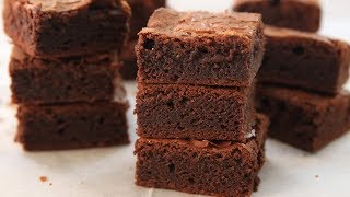 Easy Nutella Brownies Recipe [upl. by Eddana]