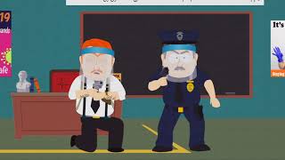 Token gets shot by Police  South Park Pandemic Special [upl. by Schnurr239]