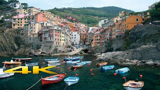 Cinque Terre Italy 4K 🇮🇹 Train amp Boat [upl. by Harlene]