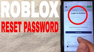 ✅ How To Reset And Recover Roblox Password 🔴 [upl. by Nanor778]