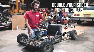 5 Essential Go Kart Mods for MORE POWER [upl. by Dirfliw567]