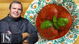 Polpette al Sugo di Antonio Sorrentino  Ricetta Napoletana [upl. by Assirehs]