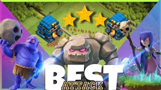 TH12 Best Attack Strategy  Yeti  Witch  Bowler Combo Guide [upl. by Vieva]