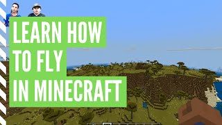 How To FLY In Minecraft In Creative Mode [upl. by Kehoe]