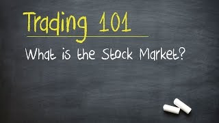 Trading 101 What is the Stock Market [upl. by Brandwein]