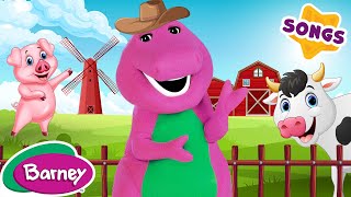 Barney  Old MacDonald  Live Action SONG [upl. by Baskett318]