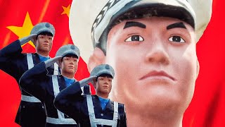 Chinas Deadly Cardboard Police Force [upl. by Ahsilad213]