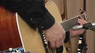 Washburn AcousticElectric Guitar D10SCE Demo [upl. by Hartzell]