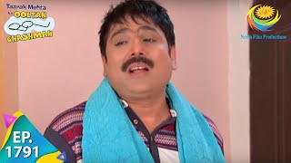 Taarak Mehta Ka Ooltah Chashmah  Episode 1791  Full Episode [upl. by Ahsennek555]