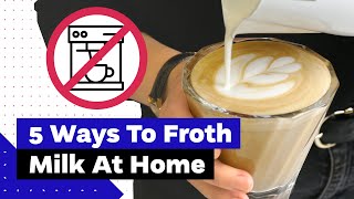 How To Froth Milk At Home Best Milk Frothers Review [upl. by Assi]