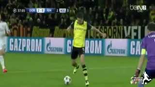 BVB Borussia Dortmund vs Real Madrid 20  UEFA Champions League 2014  Goals of Marco Reus [upl. by Aihsekat977]