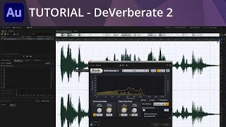 Adobe Audition Tutorial  Remove Reverb from Audio with DeVerberate 2 [upl. by Emeric]