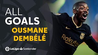 ALL GOALS Ousmane Dembélé LaLiga Santander [upl. by Brace]