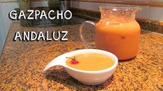 Receta Gazpacho Andaluz [upl. by Billye522]