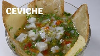 Ceviche Costa Rican Ceviche [upl. by Aloisius]