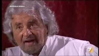 Beppe Grillo lIntervista integrale di Enrico Mentana [upl. by Einotna]