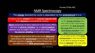 OCR A 632 Spectroscopy REVISION [upl. by Bugbee]