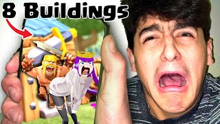 I Beat Clash Royale Only Using Buildings [upl. by Montagna]