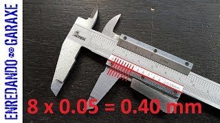 How to read the caliper Vernier scale easily [upl. by Ymmak]