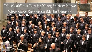 Windsbacher Knabenchor Martin Lehmann  quotHallelujahquot aus quotMessiahquot G F Händel Ansbach 2018 [upl. by Monte]