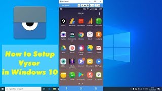 How To Install Vysor in Windows 10  How to mirror Android to PC with USB cable [upl. by Blithe]