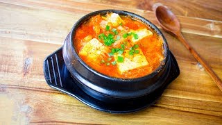 Kimchi Jjigae  Easy Kimchi Stew [upl. by Eidua652]