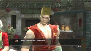 Tekken 6 Scenario Campaign Dialogues Paul Part 1 [upl. by Siraf297]